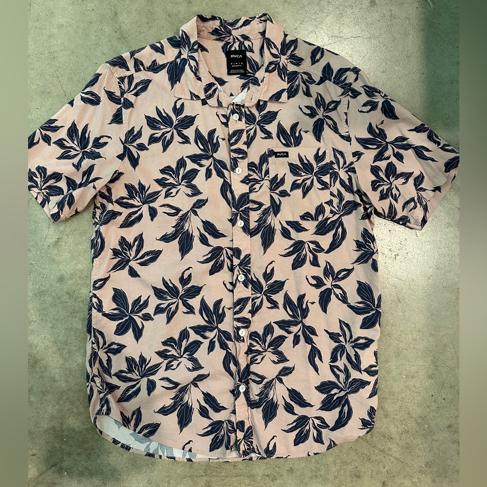RVCA Hawaiian Shirt Medium